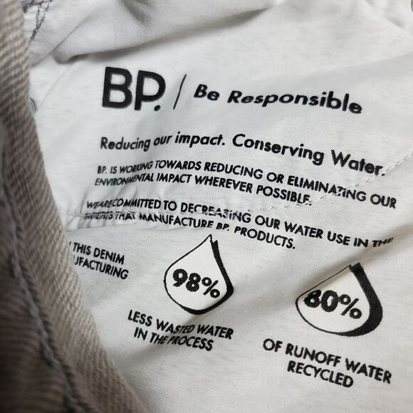 BP. Nordstrom Grey Distressed Jeans Size 29 NWT - Picture 10 of 10